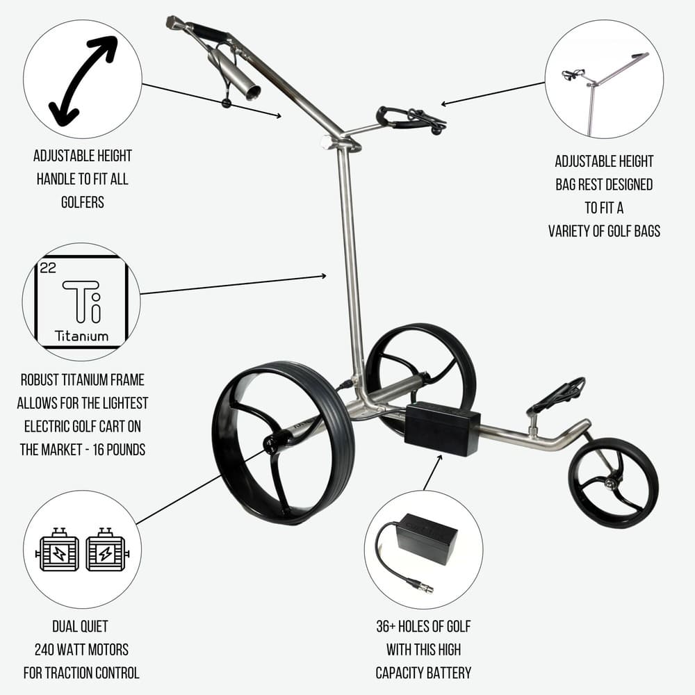 Galaxy Titan Golf Trolley