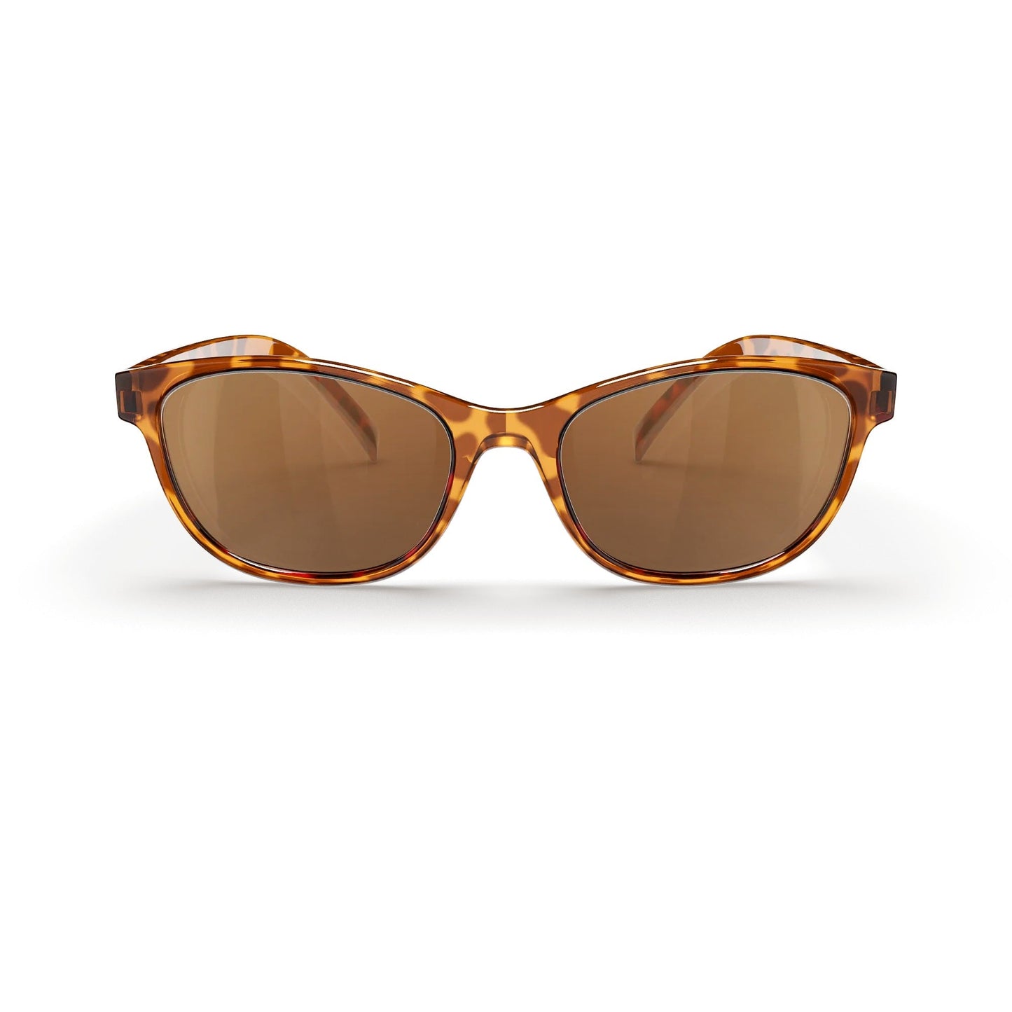 Tortoise Oval Prescription Polarized Polycarbonate Sunglasses