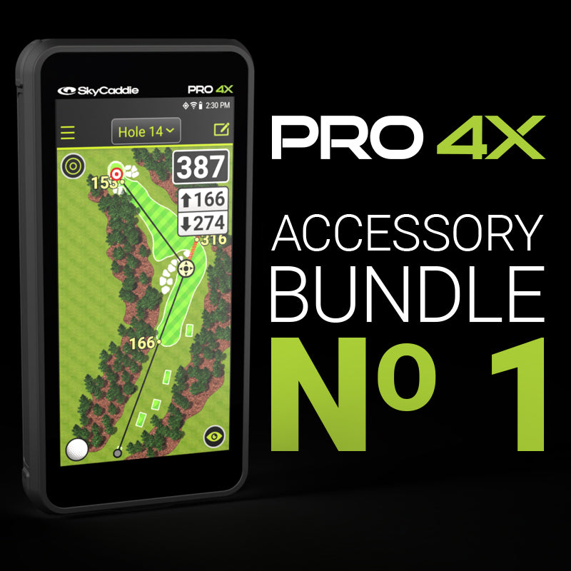 SkyCaddie PRO 4X Accessory Bundle No. 1 – SkyGolf
