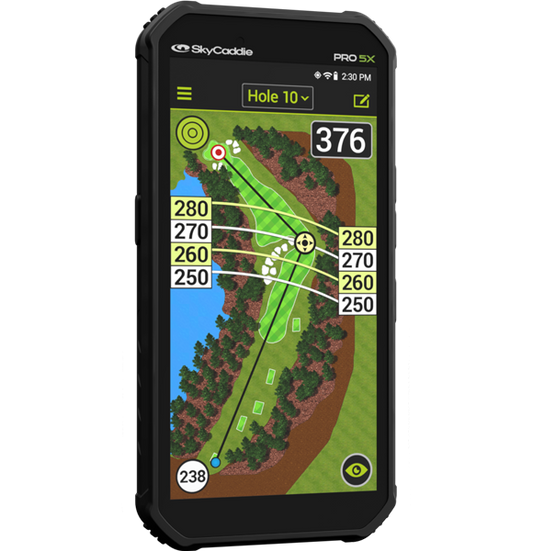 SkyCaddie® Introduces New PRO 5X Tour Book GPS With Laser Accuracy