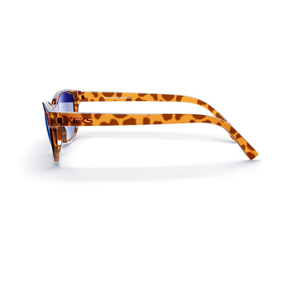 Tortoise Oval Prescription Polarized Polycarbonate Sunglasses