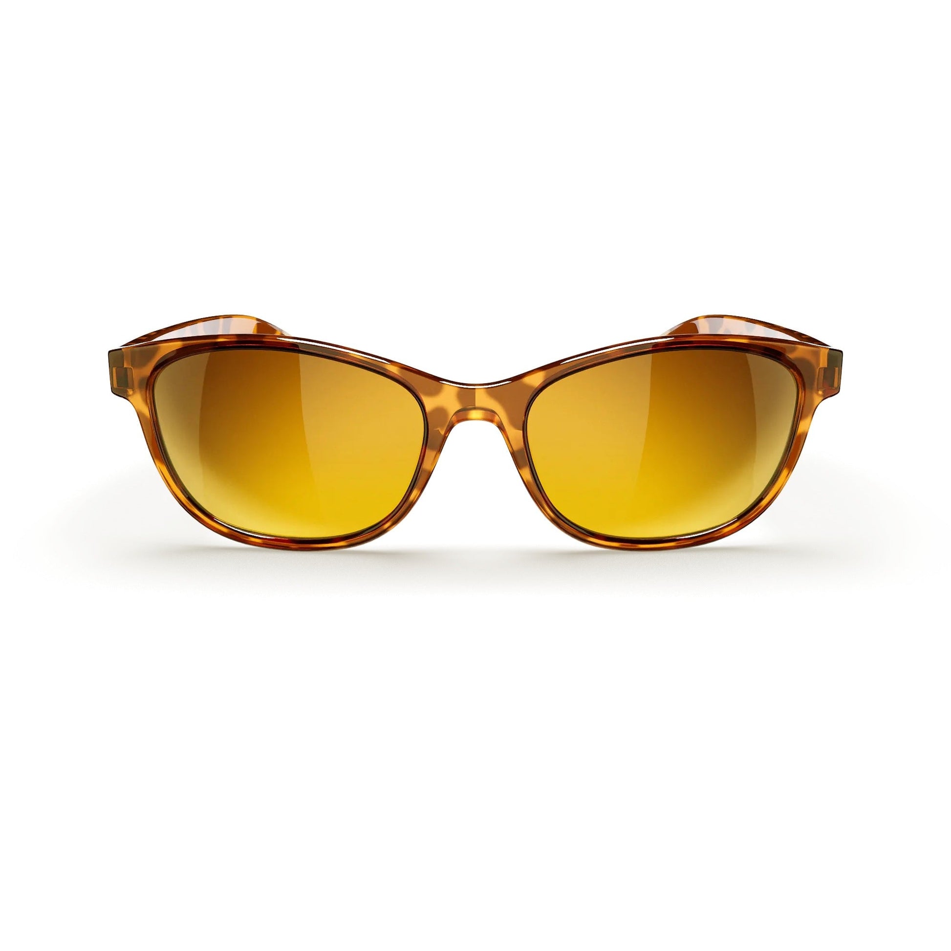Tortoise Oval Prescription Polarized Polycarbonate Sunglasses