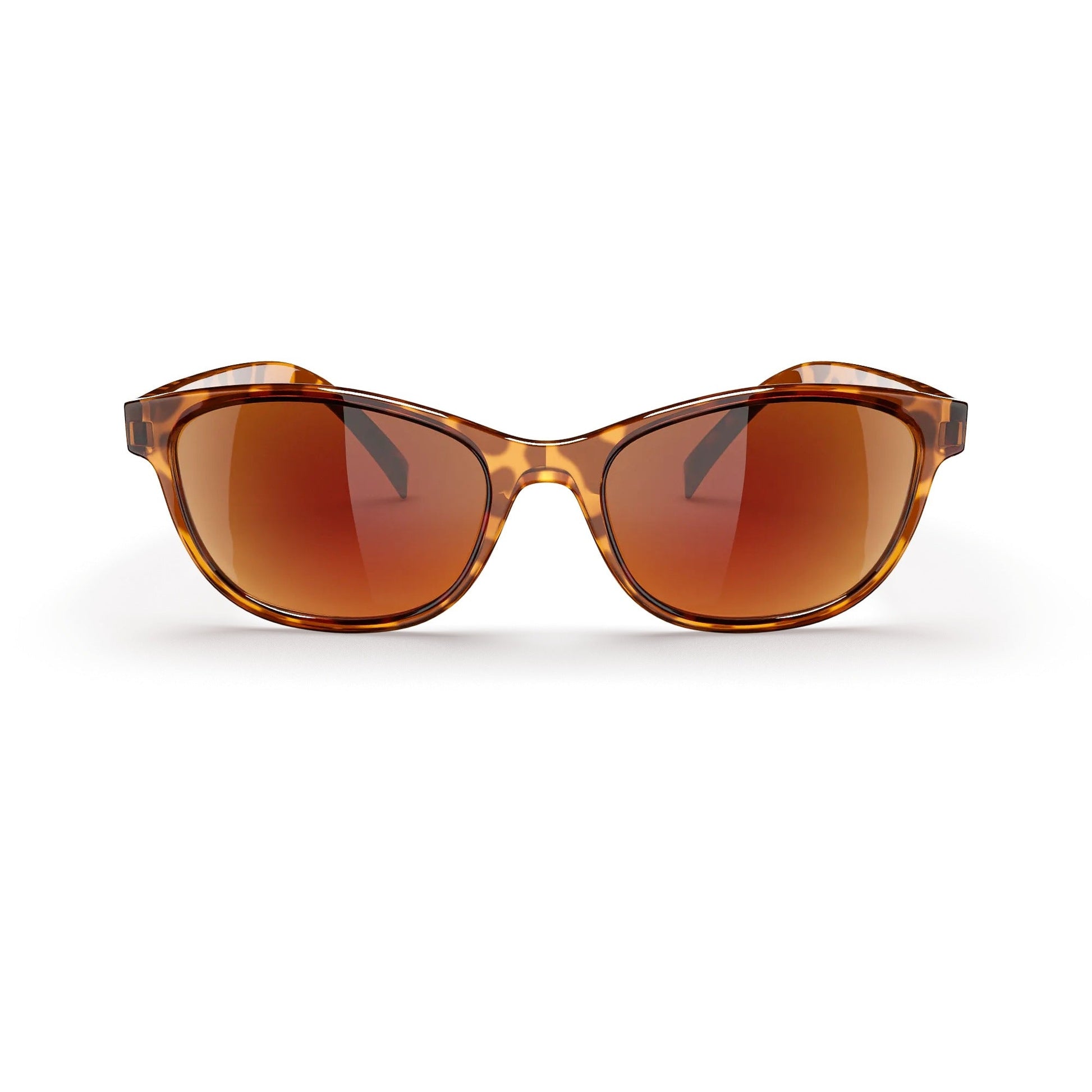 Tortoise Oval Prescription Polarized Polycarbonate Sunglasses