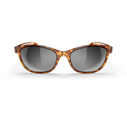 Tortoise Oval Prescription Polarized Polycarbonate Sunglasses