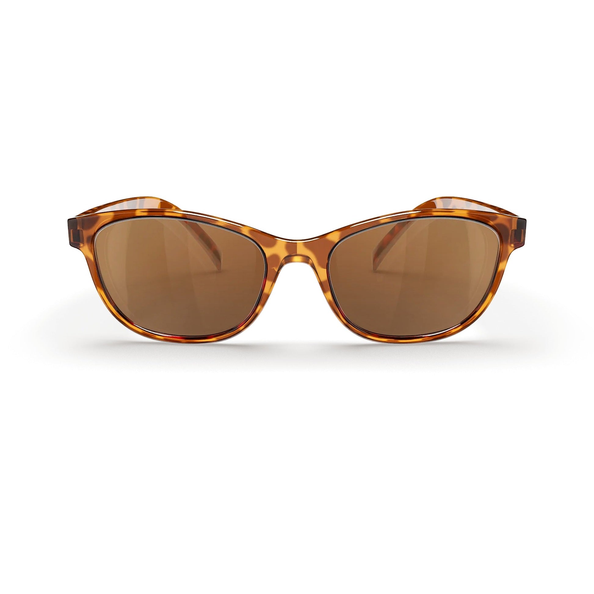 Tortoise Oval Prescription Polarized Polycarbonate Sunglasses