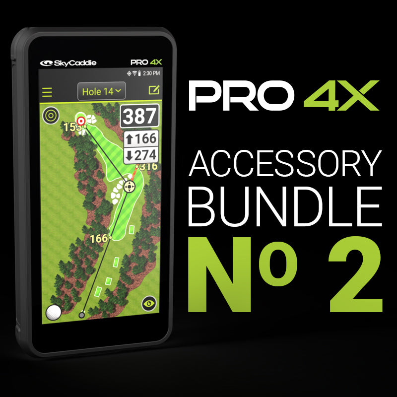 SkyCaddie PRO 4X Accessory Bundle No. 2 – SkyGolf