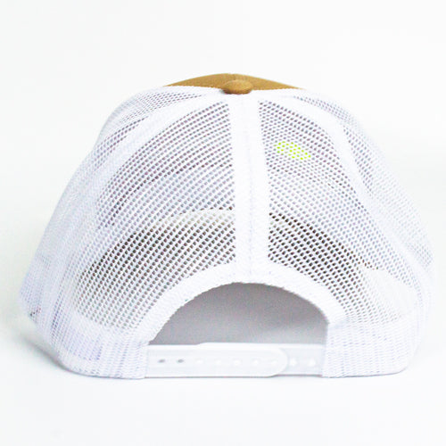 SkyCaddie Hat (Tan and White)