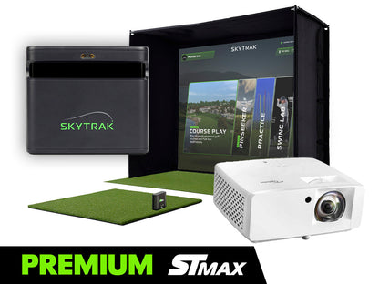 SKYTRAK™ ST MAX Golf Simulator | Premium Studio Package
