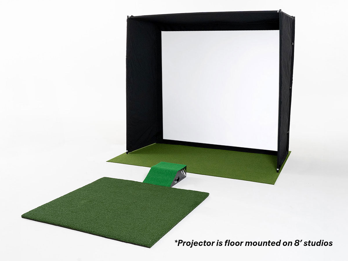 SKYTRAK™ Golf Simulator Premium Studio Package | Professional Home Bundle